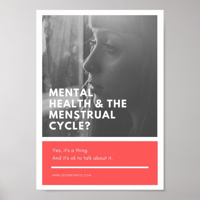Menstrual Health Workplace Poster (Front)