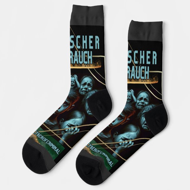 mental abuse socks (Left)