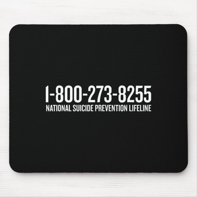 Mental Awareness Design Mouse Mat (Front)