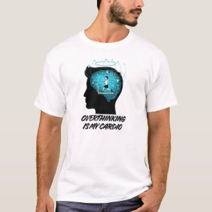 Mental Fitness Art – Train Your Mind Concept T-Shirt