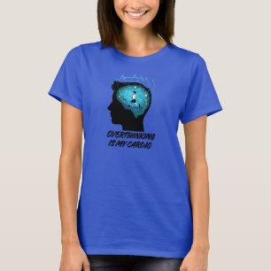 Mental Fitness Art – Train Your Mind Concept T-Shirt