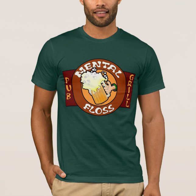 Mental Floss Pub & Grill T-Shirt (Front)