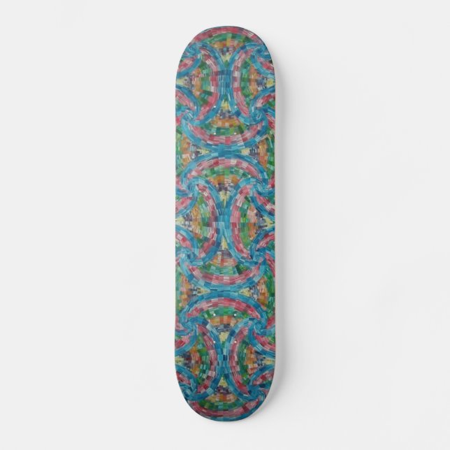 Mental fragment skateboard (Front)