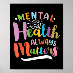 Mental Health Always S Therapy Emotional Awareness Poster