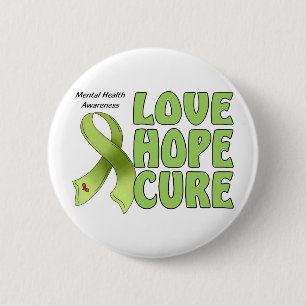 Mental Health Awareness 6 Cm Round Badge