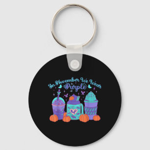 Mental Health Awareness Art Key Ring