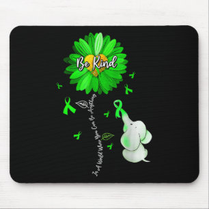 Mental Health Awareness Be Kind Sunflower Ribbon S Mouse Mat