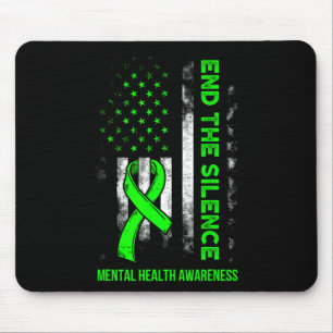 Mental Health Awareness Be Kind Sunflower Ribbon S Mouse Mat