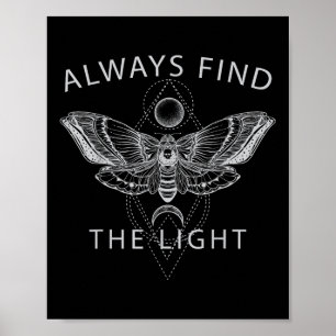 Mental Health Awareness - Butterfly Moth Men Women Poster