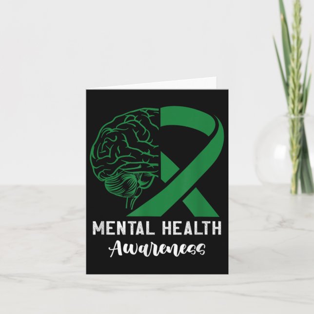 Mental Health Awareness  Card (Front)