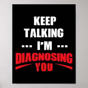 Mental Health Awareness Counsellor Gift - Therapis Poster