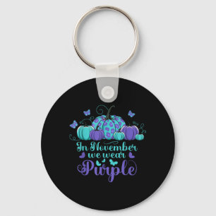 Mental Health Awareness Creative Key Ring