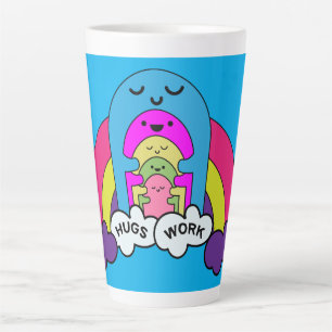 Mental Health Awareness Cute Hugs Be Kind Mug