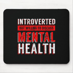 Mental Health Awareness Depression Mouse Mat