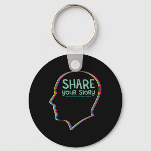 Mental Health Awareness Depression Suicide Prevent Key Ring