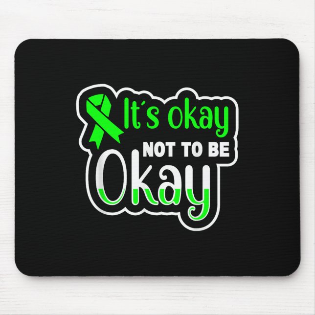 Mental Health Awareness Design  Mouse Mat (Front)
