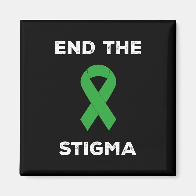 Mental Health Awareness End The Stigma Magnet (Front)