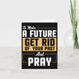 Mental Health Awareness Faith Pray Quote Long Slee Card