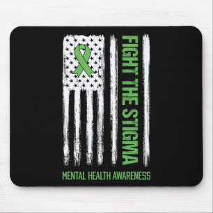 Mental Health Awareness  Fight the Stigma Mental H Mouse Mat