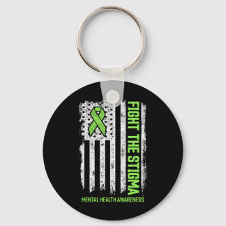 Mental Health Awareness Fight The Stigma Mental He Key Ring