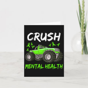 Mental Health Awareness For Boys Kids Toddlers  Card
