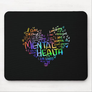 Mental Health Awareness Gifts Depression 1 Mouse Mat