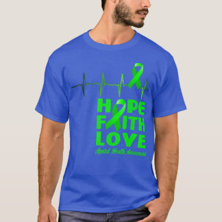 Mental Health Awareness Green3473  T-Shirt