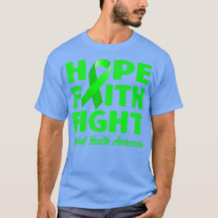 Mental Health Awareness - Green Ribbon3267 T-Shirt