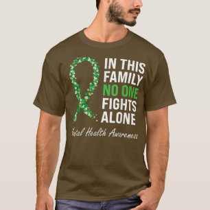 Mental Health Awareness Green Ribbon 3506 1564 T-Shirt