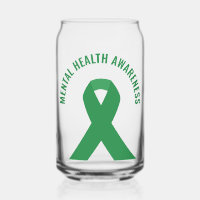 Mental Health Awareness Green Ribbon