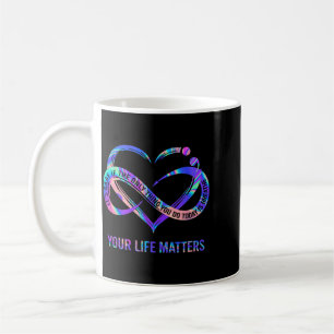 Mental Health Awareness Illustration Coffee Mug