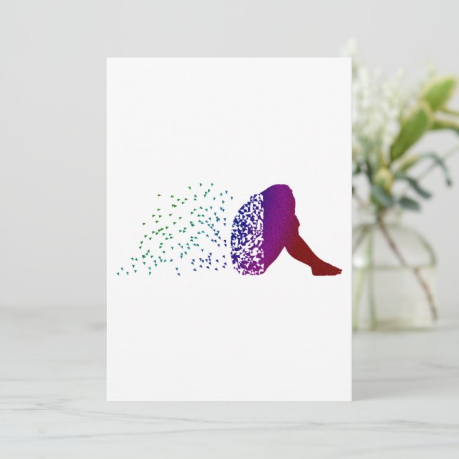 Mental Health Awareness  Invitation (Standing Front)