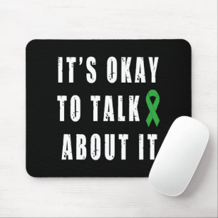 Mental Health Awareness It's Okay To Talk About It Mouse Mat