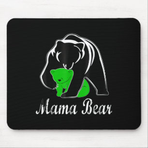 Mental Health Awareness Mama Bear Support Mental H Mouse Mat