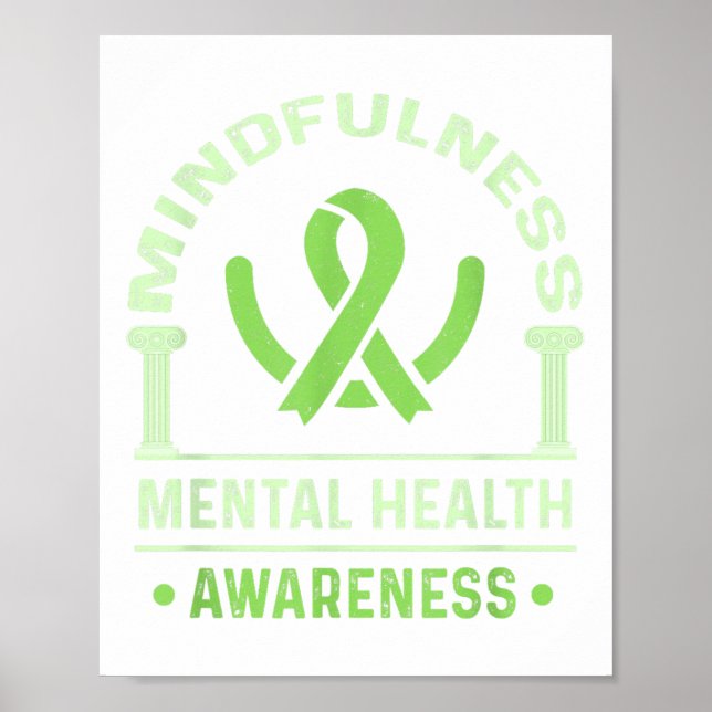 Mental Health Awareness Mental Health Employee Min Poster (Front)