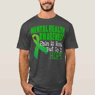Mental Health Awareness Mental Health Ribbon T-Shirt