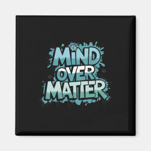 Mental Health Awareness Mind Over Sticker Magnet