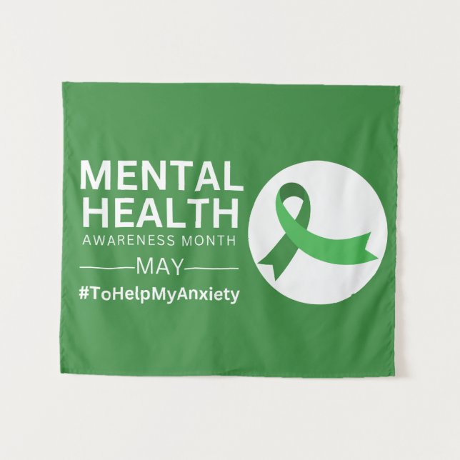 Mental Health Awareness Month 2023 | Anxiety Tapestry (Front (Horizontal))