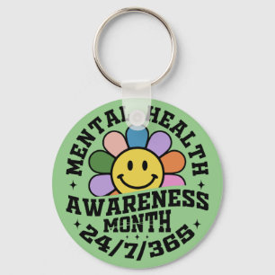 Mental Health Awareness Month Key Ring