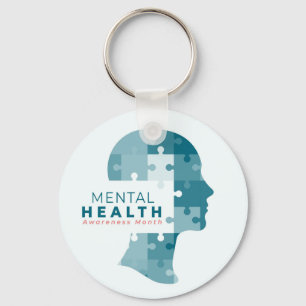 Mental Health Awareness Month Key Ring