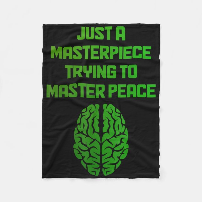 Mental Health Awareness Month Mental Health S  Fleece Blanket (Front)