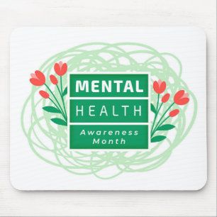Mental Health Awareness Month Mouse Mat