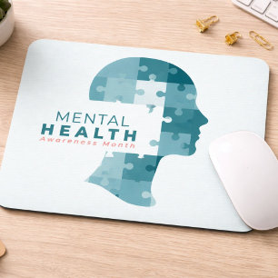 Mental Health Awareness Month Mouse Mat