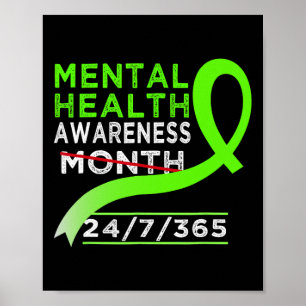 Mental Health Awareness Month Of May Fight The Sti Poster