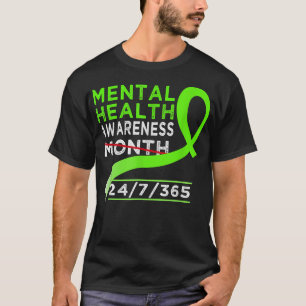 Mental Health Awareness Month Of May Fight The Sti T-Shirt