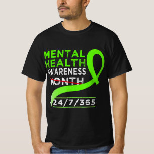 Mental Health Awareness Month Of May Fight The Sti T-Shirt