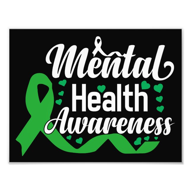 Mental Health Awareness Month Photo Print (Front)