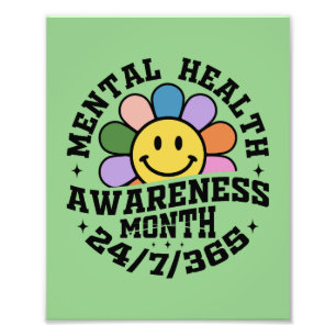 Mental Health Awareness Month Photo Print