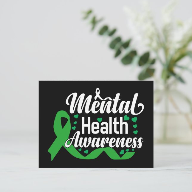 Mental Health Awareness Month Postcard (Standing Front)