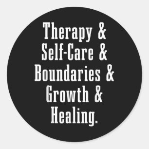 Mental Health Awareness Month S Therapy Psychology Classic Round Sticker